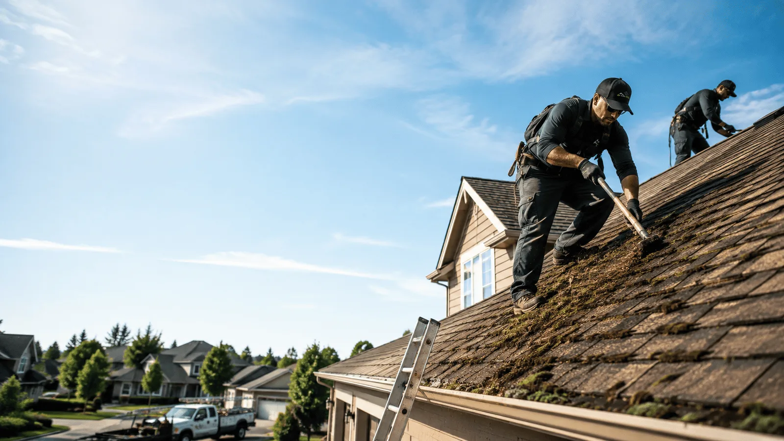 Roof Moss Removal in Luxor, PA near me